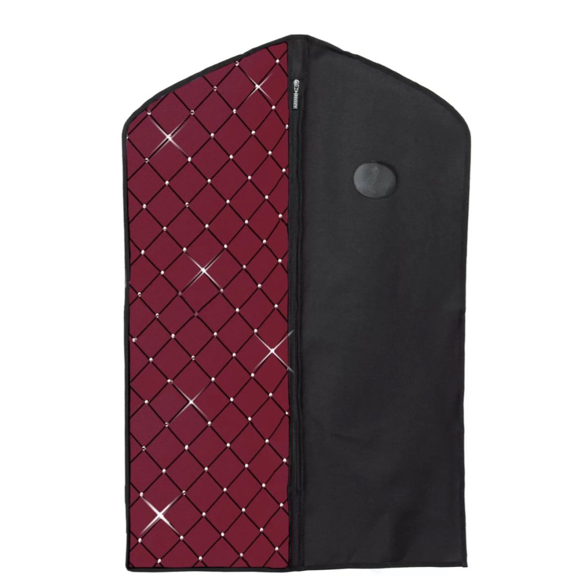 5088 Garment bag burgundy Diamond