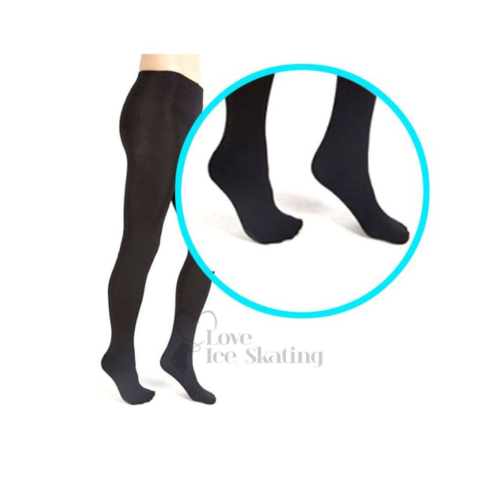 Competition tights with foot