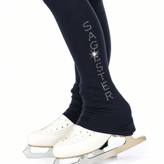 459 Microfiber Leggings svarta - Tinas Figure Skating Shop