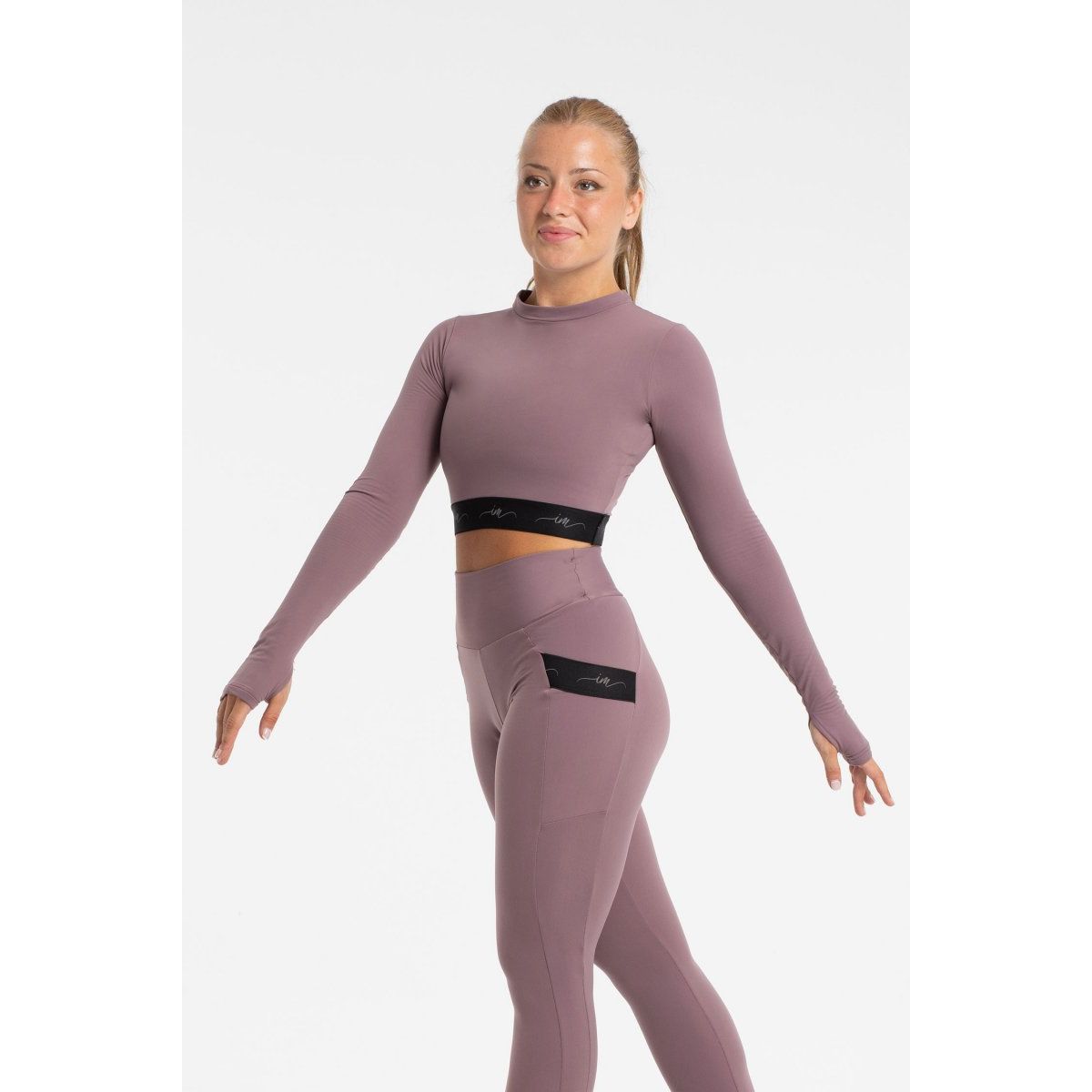 Amoli Crop Topp Violet