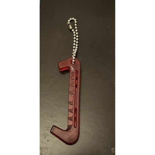 Keychain ice skate guard