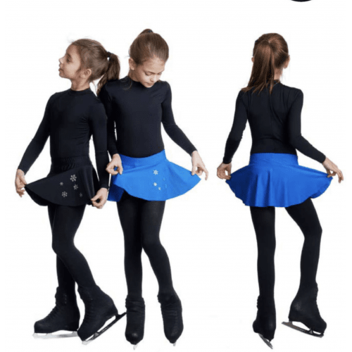 S1R Jiv Snowflake Skirt - Black