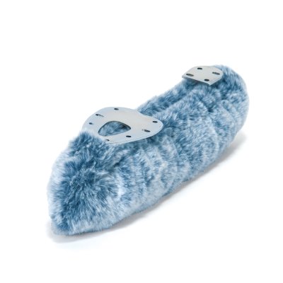 Soft furry shoe covers