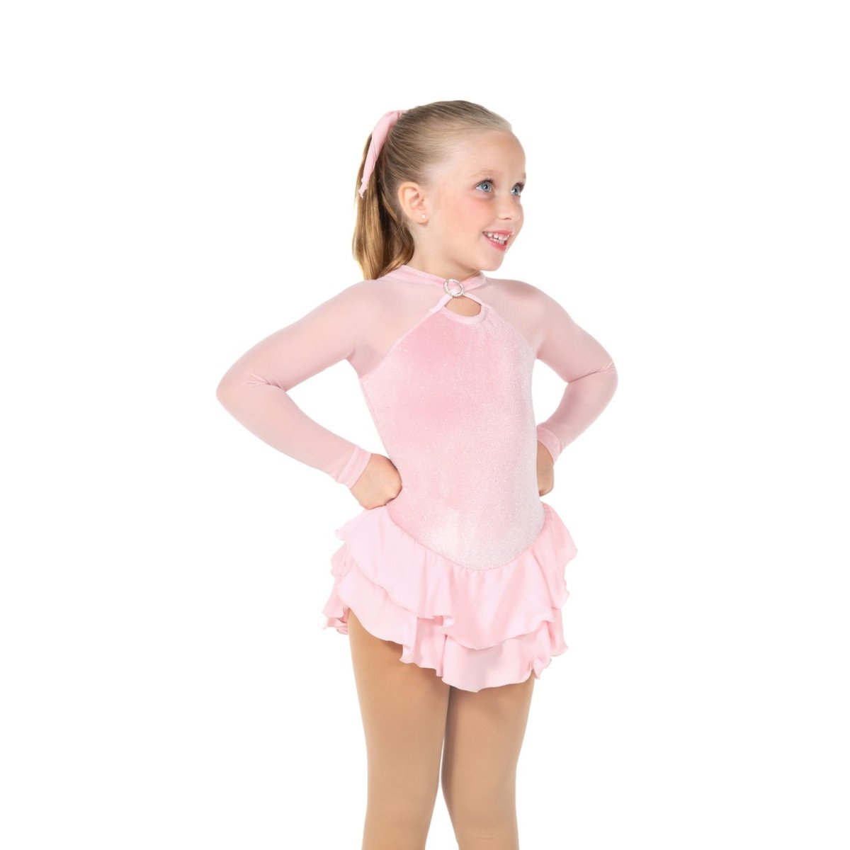 Shimmer Dress Ballet Pink