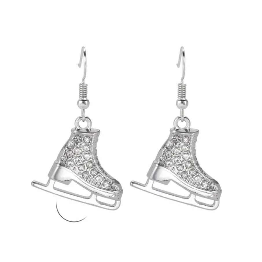 3-D Crystal Earrings