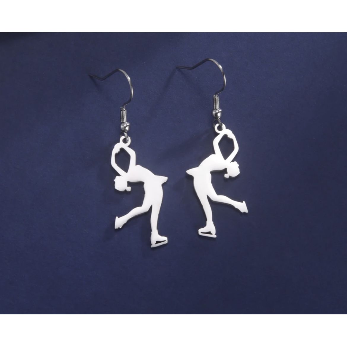 Figure Skater Earrings
