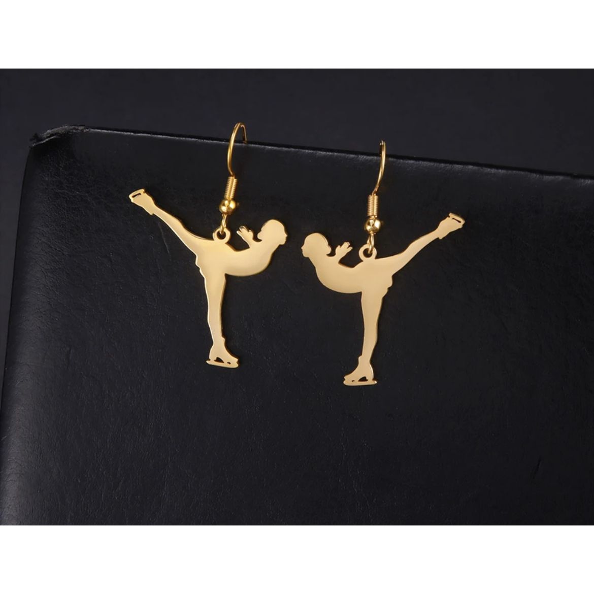 Figure Skater Earrings