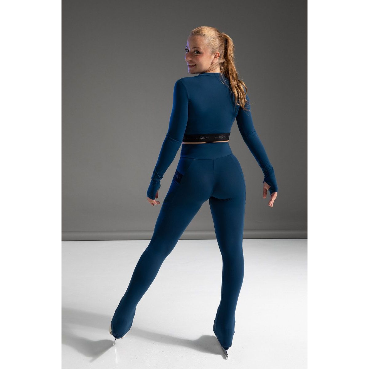 Agata Pants Blue Aqua