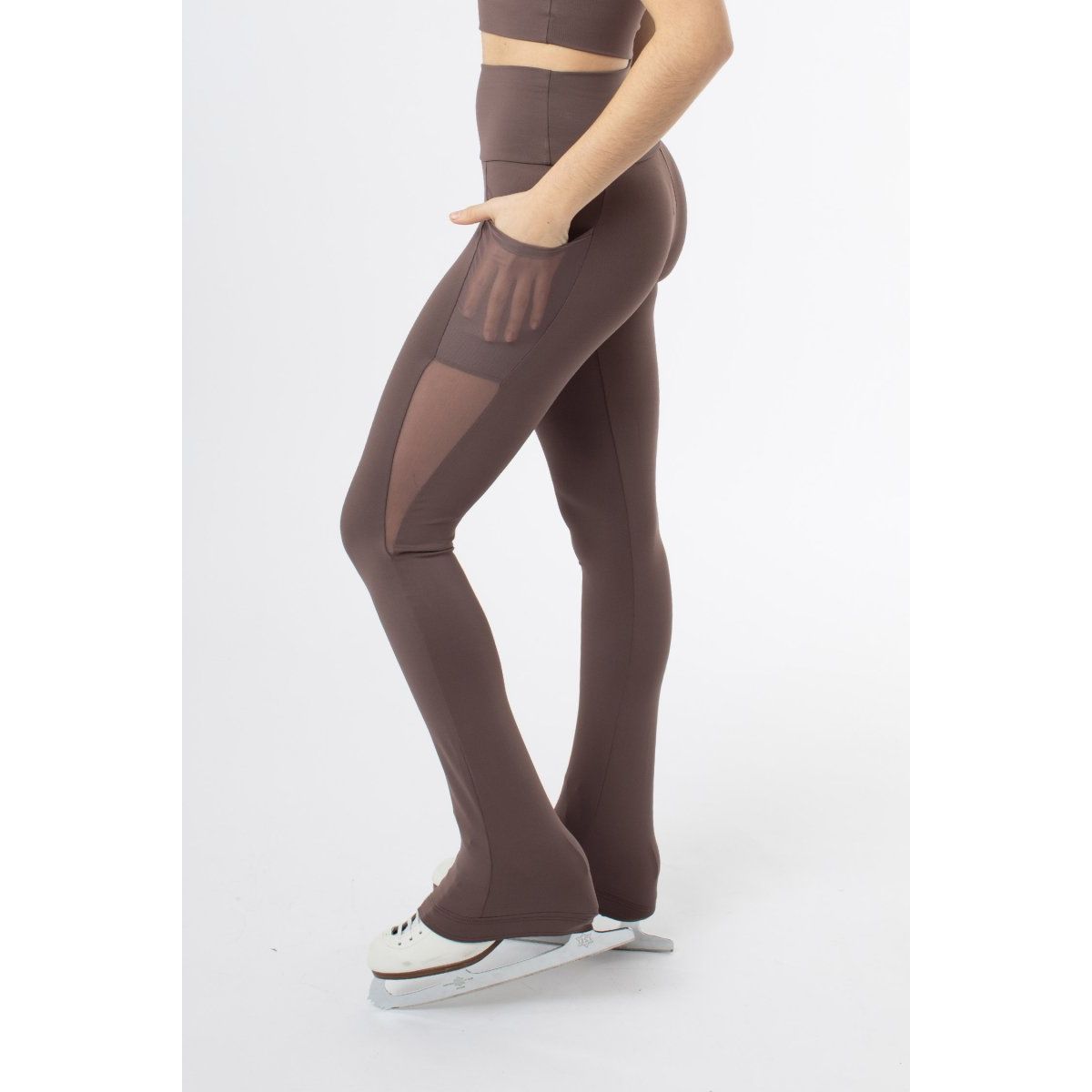 Domenica High waist Tights - Mink