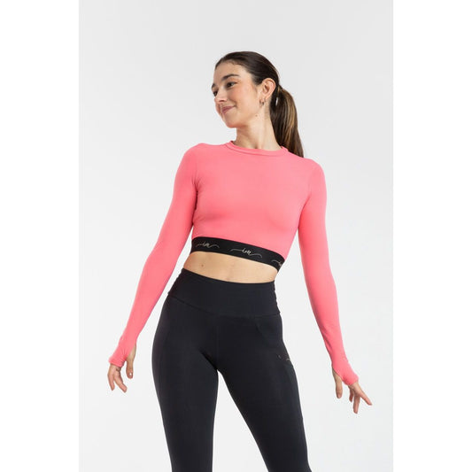 Amoli Crop Topp Coral