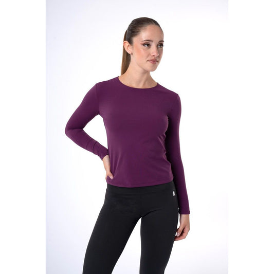 Bony långärmad topp - Plum