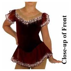 76 - 07 Eggplant - Tinas Figure Skating Shop