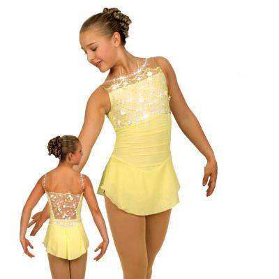 sharene designs figure skating dresses Sharene Designs Light Pink Figure Skating Dress Size Girl Medium