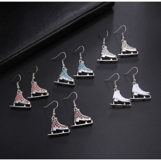 3-D Crystal Earrings