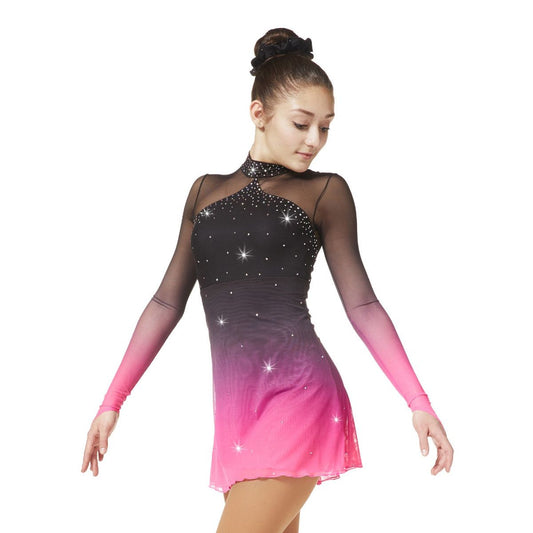 Rainbow Dress Rosa svart