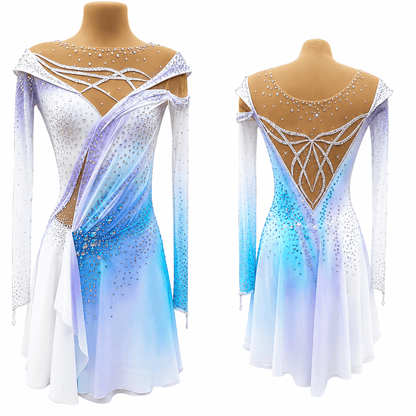 Bijelo Dress - Tinas Figure Skating Shop