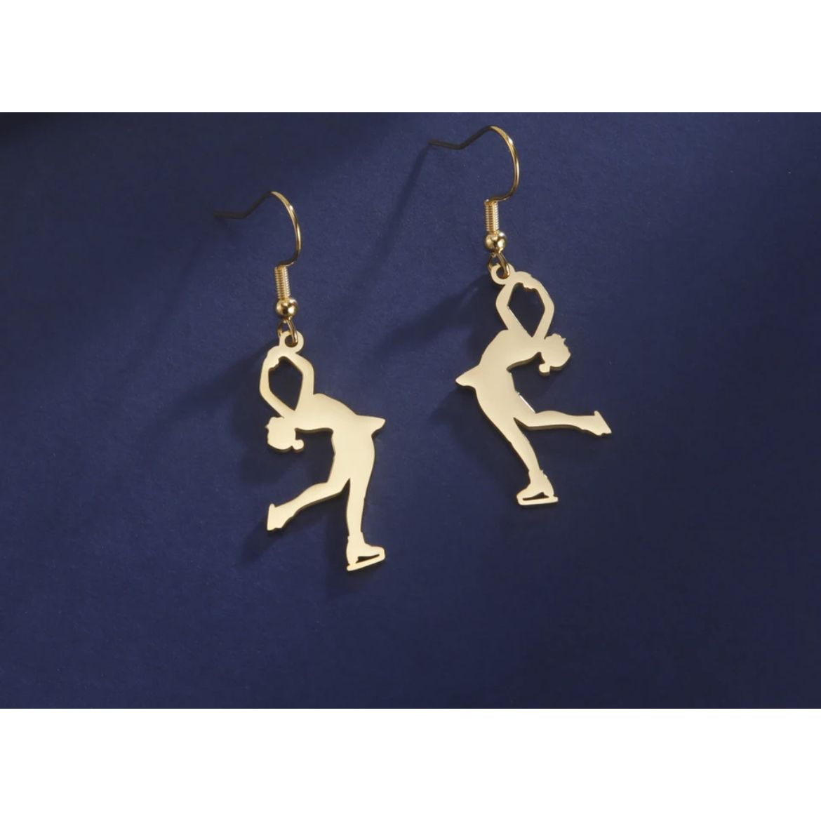 Figure Skater Earrings