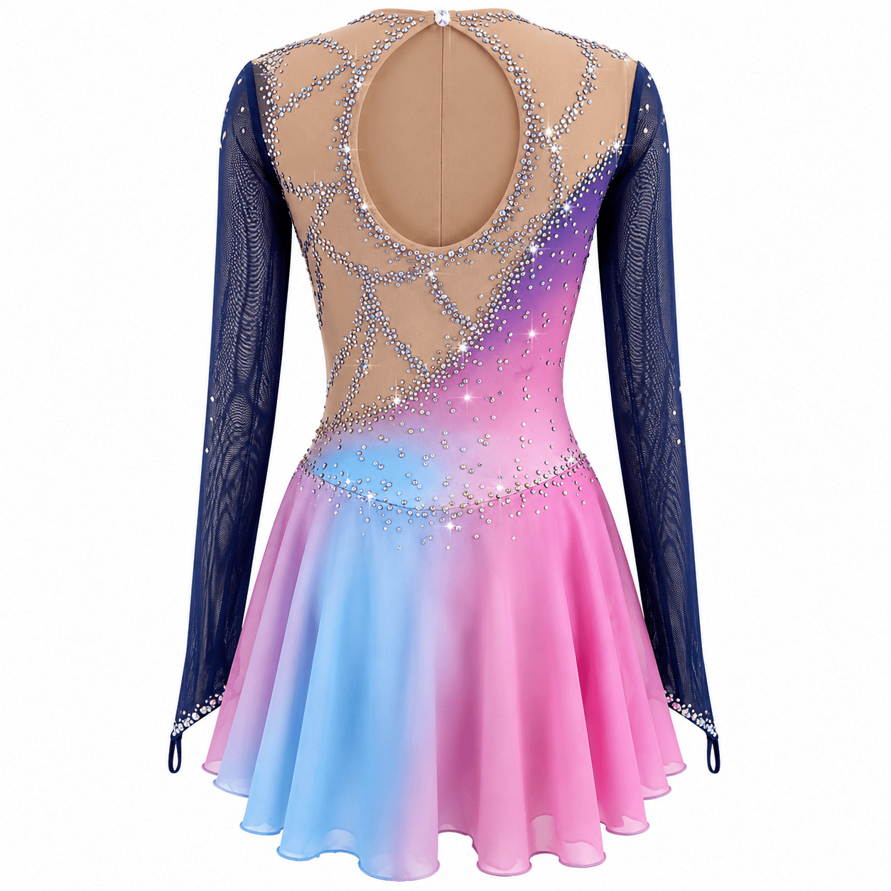Fairy Orienatal Rainbow Dress - Tinas Figure Skating Shop