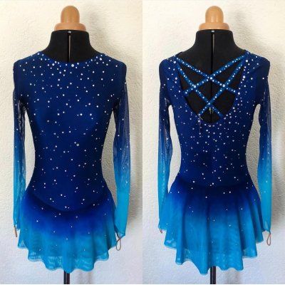 Ice Fairy Safir Dress - Tinas Figure Skating Shop