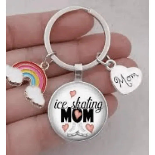Ice Skating Mom Keychain - Tinas Figure Skating Shop