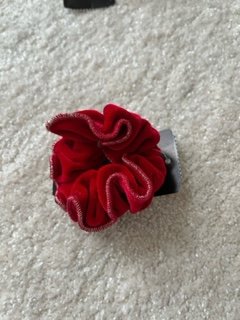 Velvet hair tie