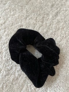 Velvet hair tie