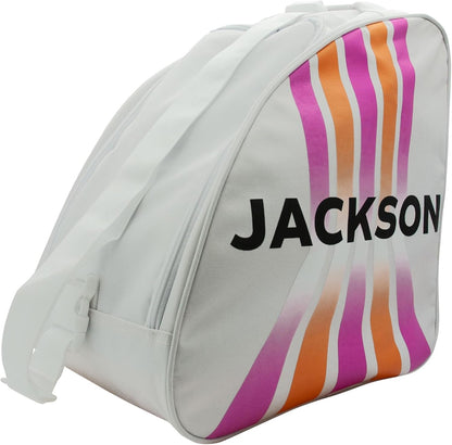 Jackson Skridskoväska Vit Oversized - Tinas Figure Skating Shop