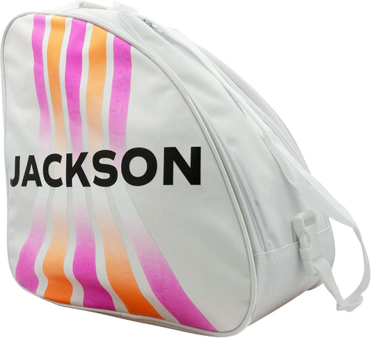 Jackson Skridskoväska Vit Oversized - Tinas Figure Skating Shop