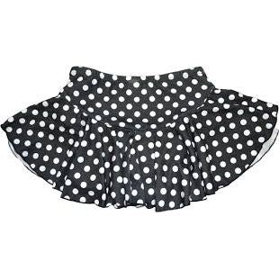 K02 Svartprickig kjol - Tinas Figure Skating Shop