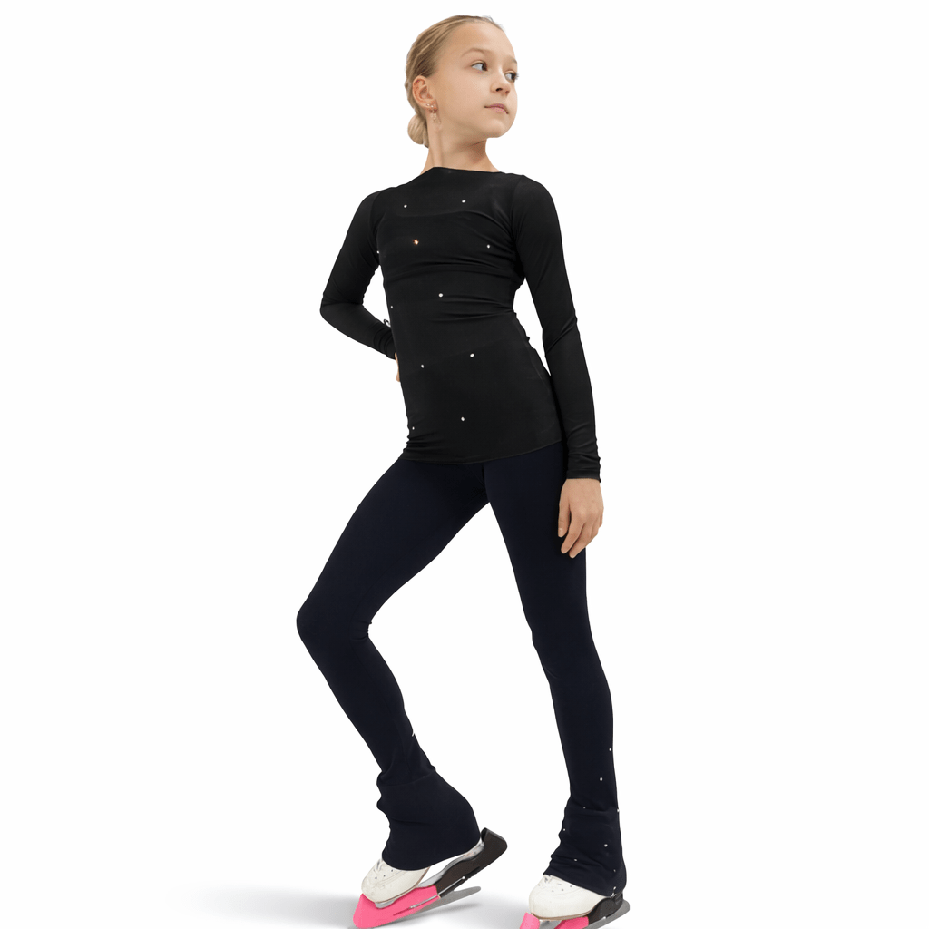 Karisma Morfeo Topp med Kristaller - Svart - Tinas Figure Skating Shop