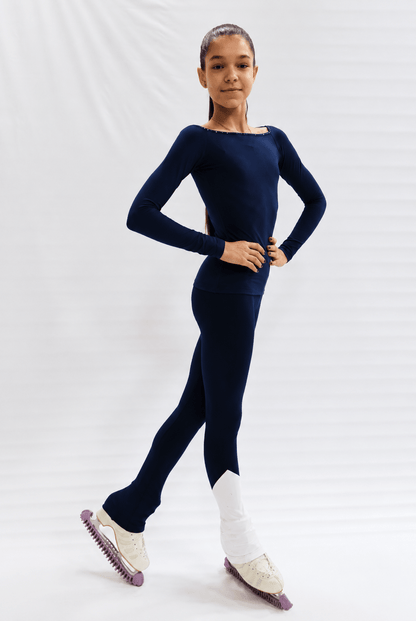 Karisma Peak Pants - Navy - Tinas Figure Skating Shop
