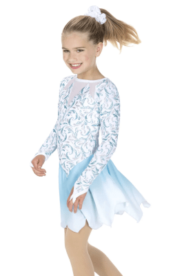 Melting Snow Dress - Tinas Figure Skating Shop
