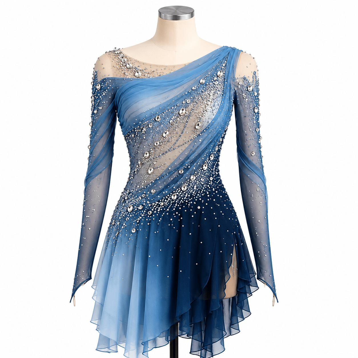 Ocean Dress - Tinas Figure Skating Shop