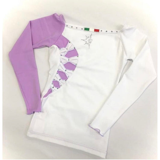 Karisma Rosett Topp Vit/Pony