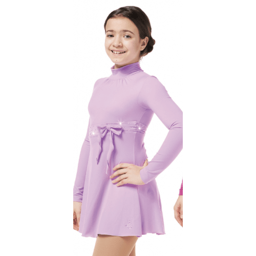 Microfibre A-line Dress Lilac