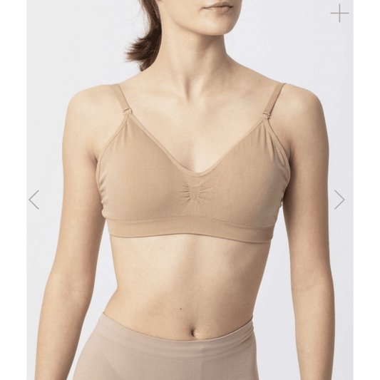 Hudfärgad BH till dräkt med avtagbara kupor