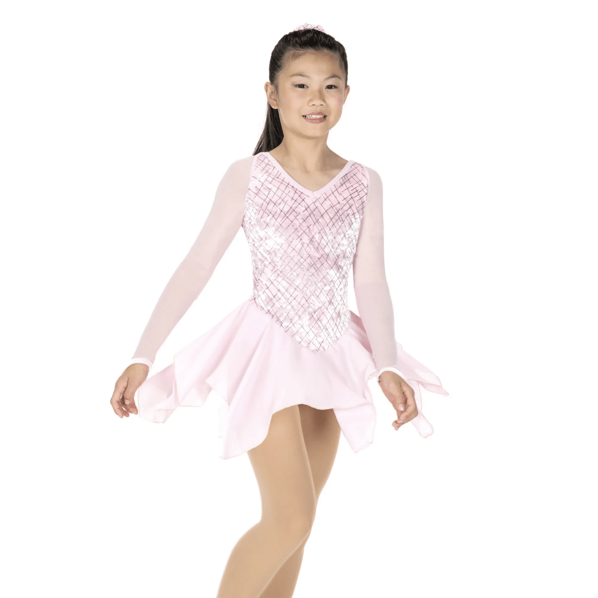 687 Clear Ice Dress – Ice Pink