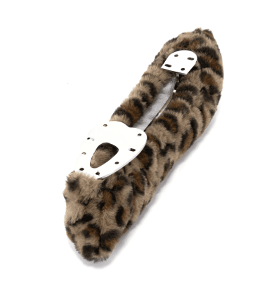 Soft furry shoe covers
