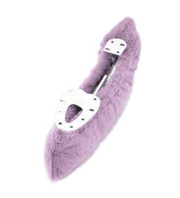 Soft furry shoe covers
