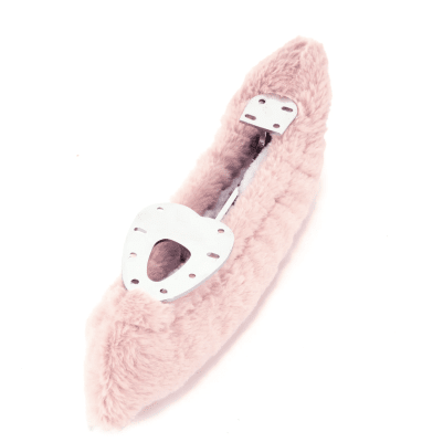 Soft furry shoe covers