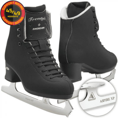 Svarta Freestyle Fusion - Tinas Figure Skating Shop