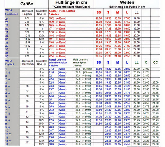 Wifa Prima Intermediate vita 36 - 42 - Tinas Figure Skating Shop