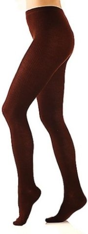 Footed tights Brown