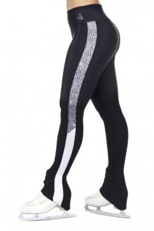467 Thermal Leopard Tights - Grey