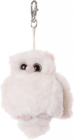 White Owl Key Chain Bukowski Design