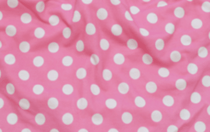 K02 Fuchsia Dot Skirt