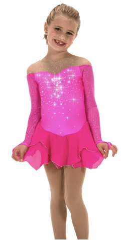 604 Compelling Dress Pink Glow