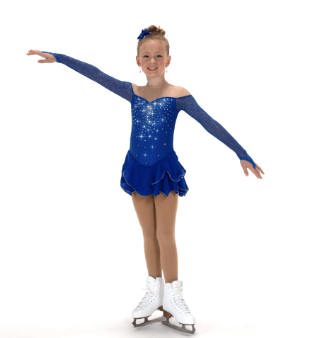 604 Compelling Dress Royal Blue