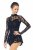 202 Lace Dress with Swarovski - Black