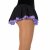 305 Double Georgette Skirts - Black/purple